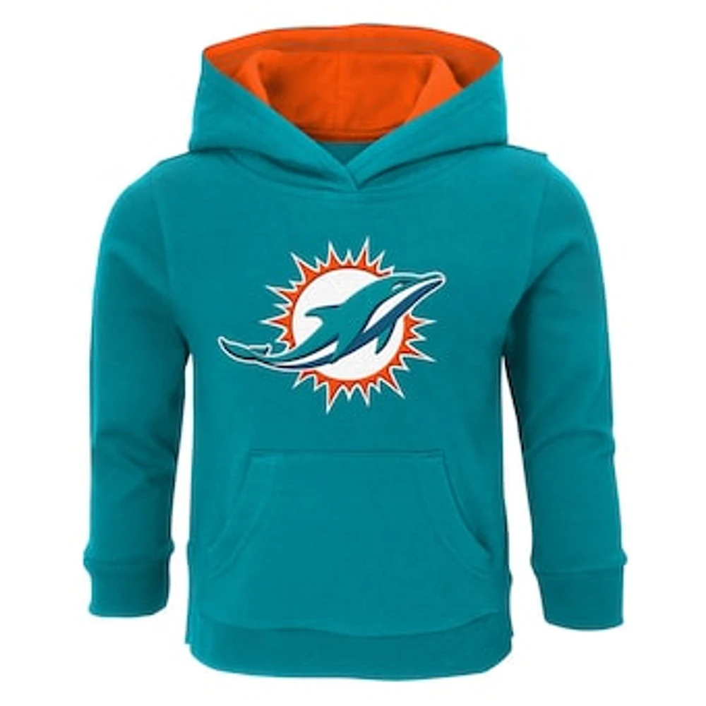 Toddler Aqua Miami Dolphins Prime Pullover Hoodie