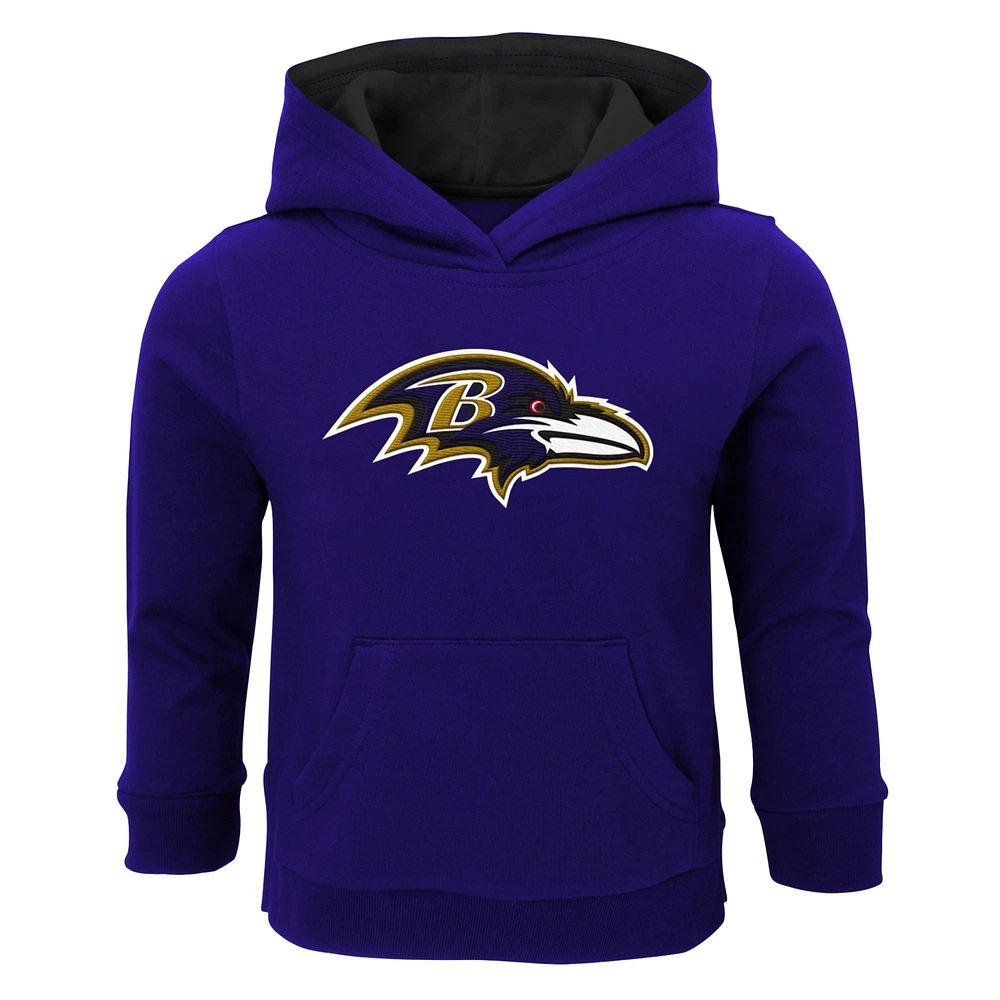 Toddler Purple Baltimore Ravens Prime Pullover Hoodie