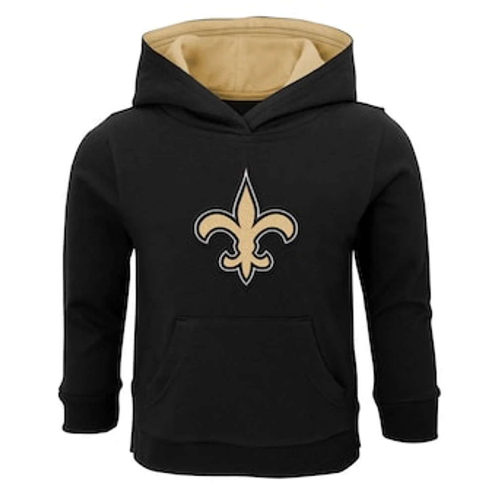 Toddler Black New Orleans Saints Prime Pullover Hoodie