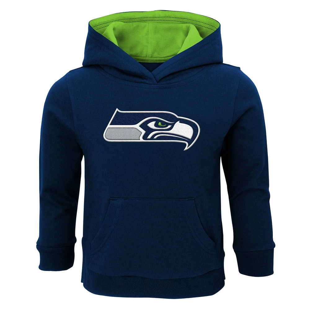 Toddler Navy Seattle Seahawks Prime Pullover Hoodie