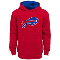 Youth Red Buffalo Bills Prime Pullover Hoodie