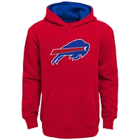 Youth Red Buffalo Bills Prime Pullover Hoodie