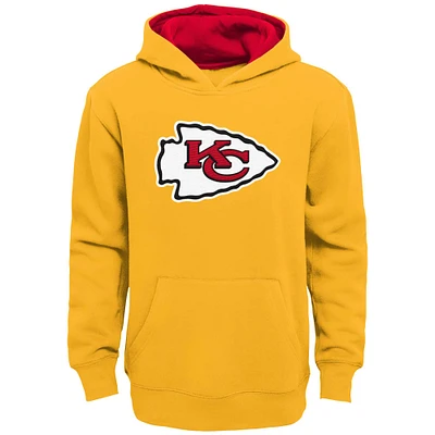 Youth Gold Kansas City Chiefs Prime Pullover Hoodie