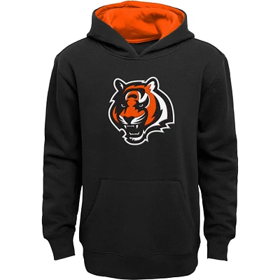 Youth Black Cincinnati Bengals Prime Pullover Hoodie