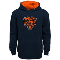 Youth Navy Chicago Bears Prime Pullover Hoodie