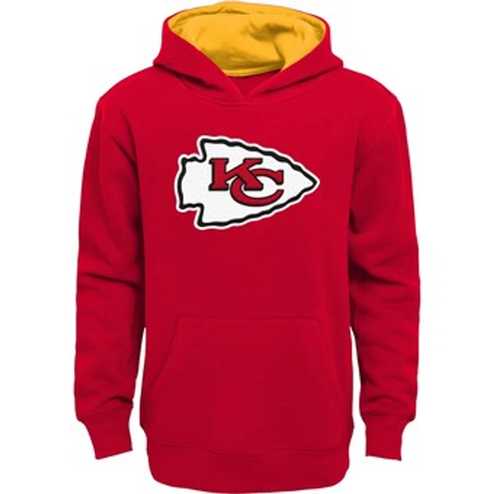 Youth Red Kansas City Chiefs Prime Pullover Hoodie