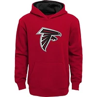 Youth Red Atlanta Falcons Prime Pullover Hoodie