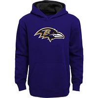 Youth Purple Baltimore Ravens Prime Pullover Hoodie