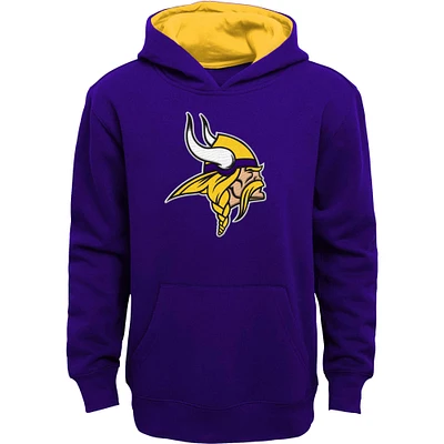 Youth Purple Minnesota Vikings Prime Pullover Hoodie