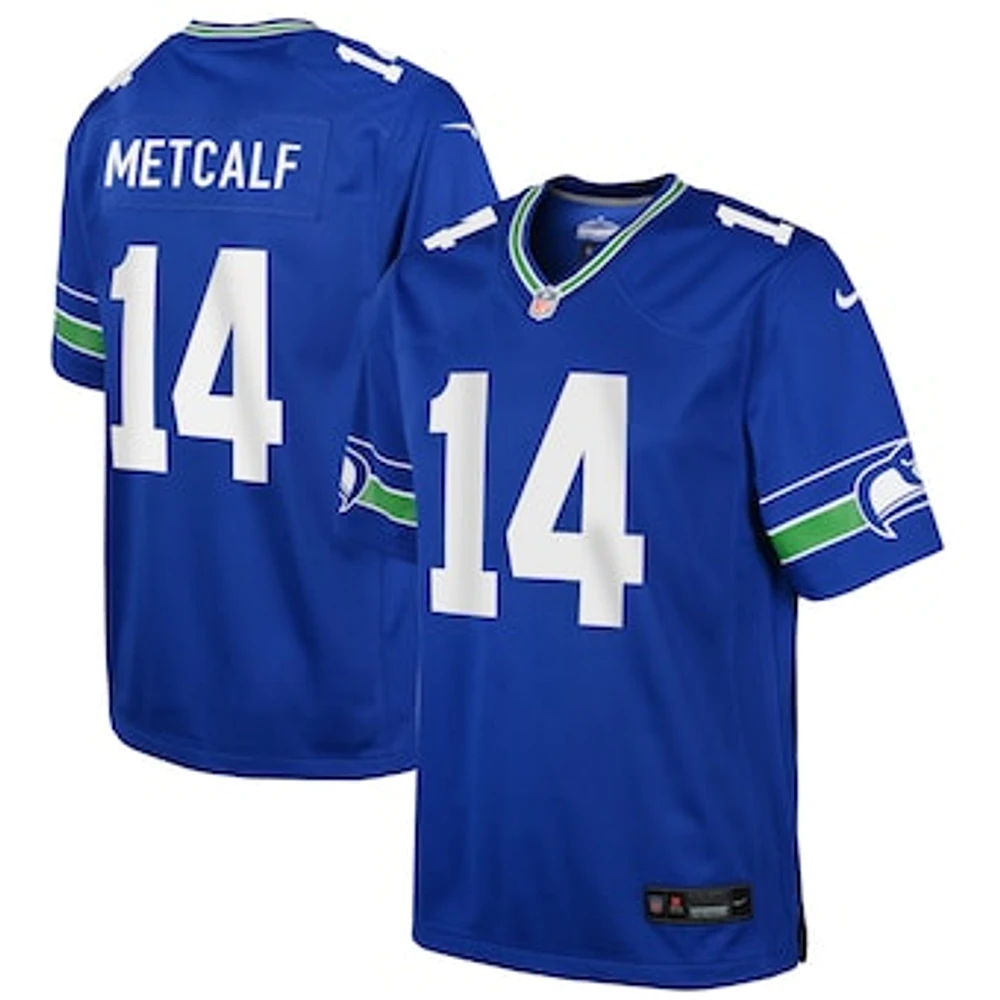 Youth Nike DK Metcalf Royal Seattle Seahawks Game Jersey