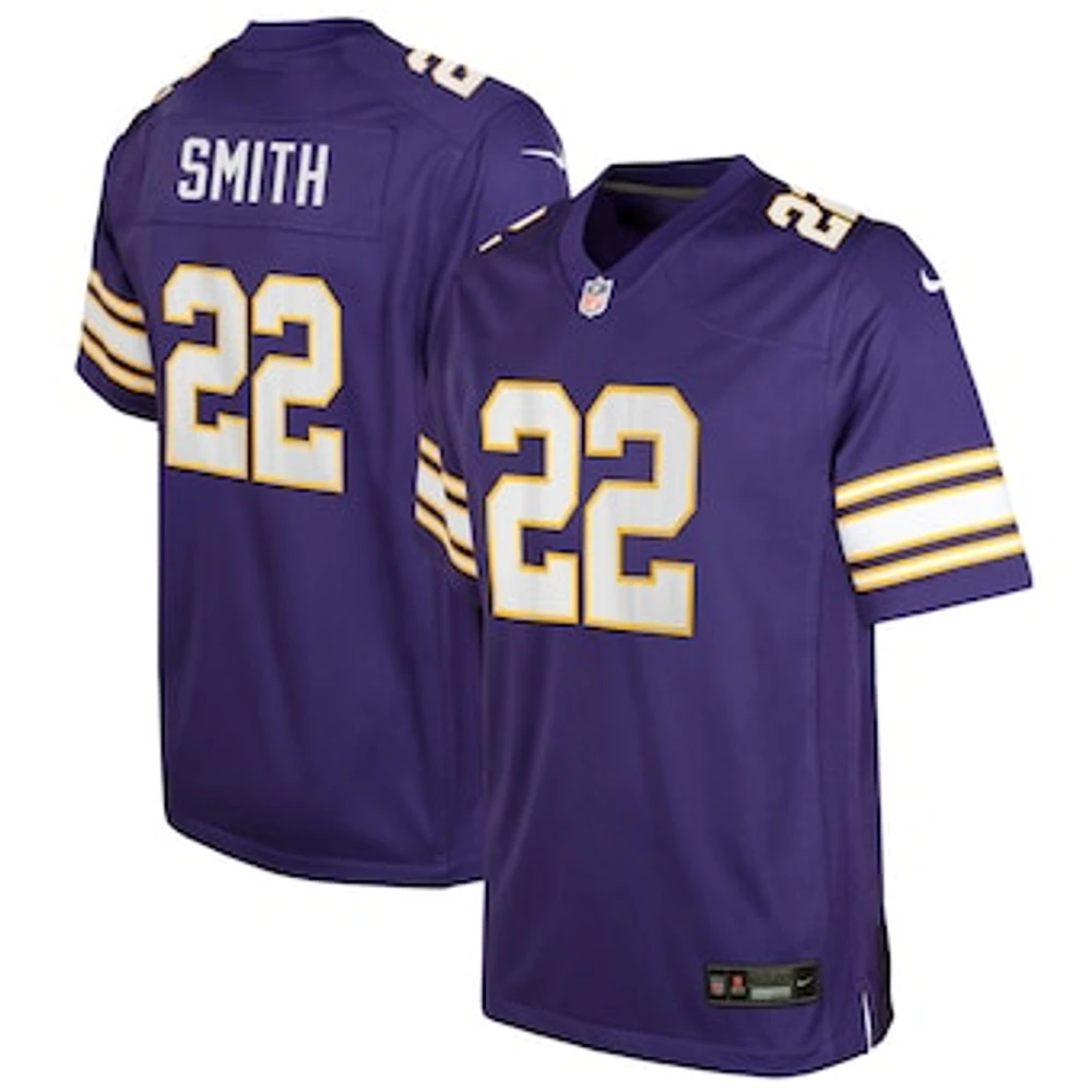 Youth Nike Harrison Smith Purple Minnesota Vikings Game Jersey