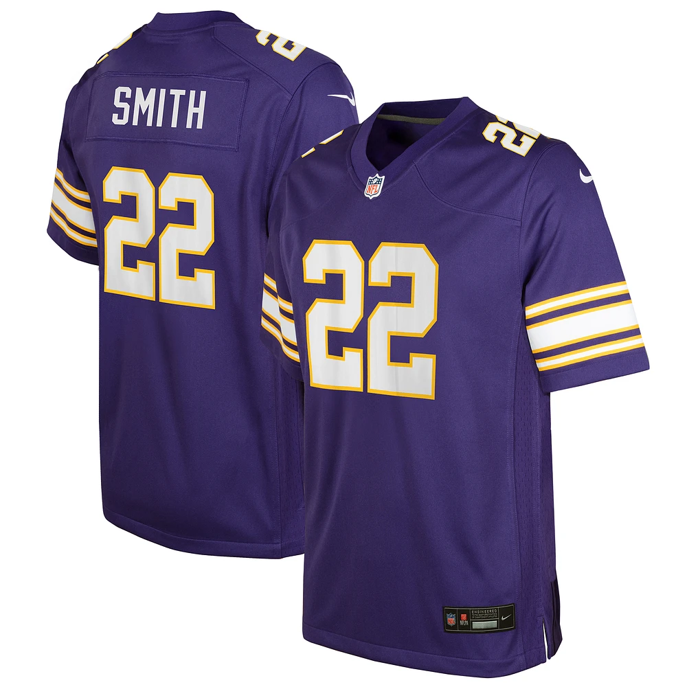 Youth Nike Harrison Smith Purple Minnesota Vikings Game Jersey