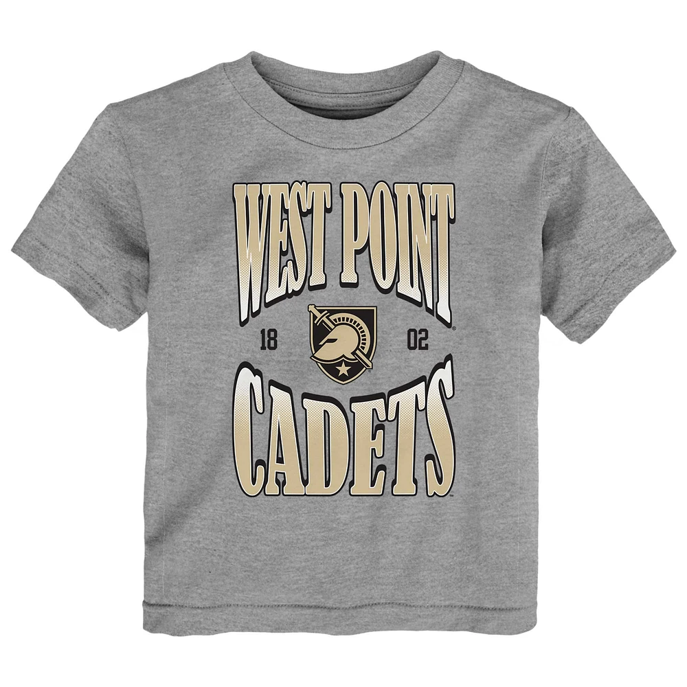 Toddler Heather Gray Army Black Knights Top Class T-Shirt