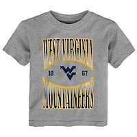 Toddler Heather Gray West Virginia Mountaineers Top Class T-Shirt