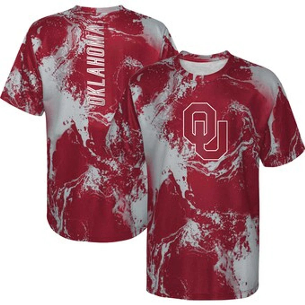 Youth Crimson Oklahoma Sooners In The Mix T-Shirt