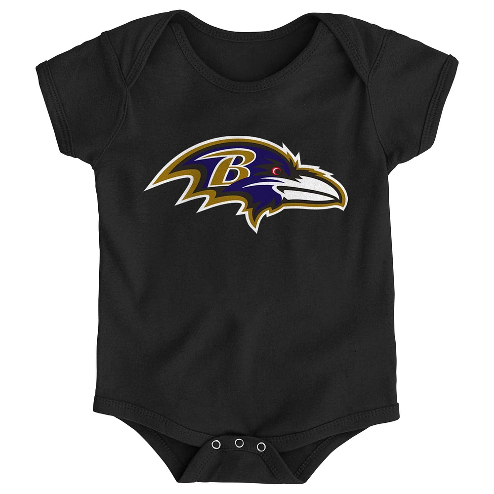 Newborn & Infant Baltimore Ravens Team Logo Bodysuit