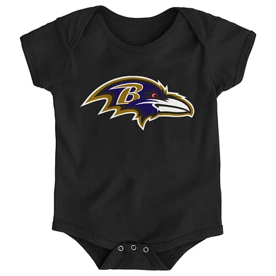 Newborn & Infant Baltimore Ravens Team Logo Bodysuit