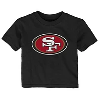 Infant Black San Francisco 49ers Primary Logo T-Shirt