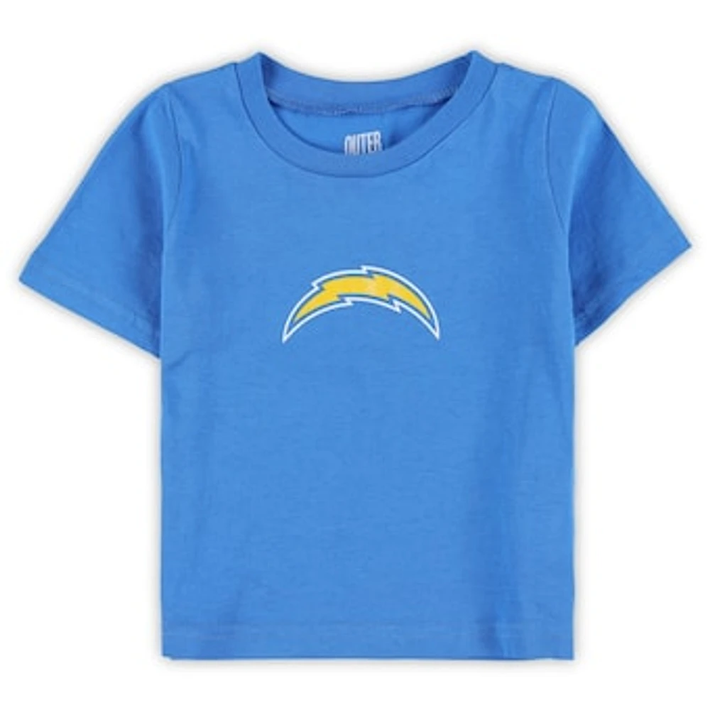 Infant Powder Blue Los Angeles Chargers Primary Logo T-Shirt