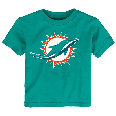 Infant Aqua Miami Dolphins Primary Logo T-Shirt