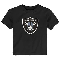 Toddler Black Las Vegas Raiders Primary Logo T-Shirt