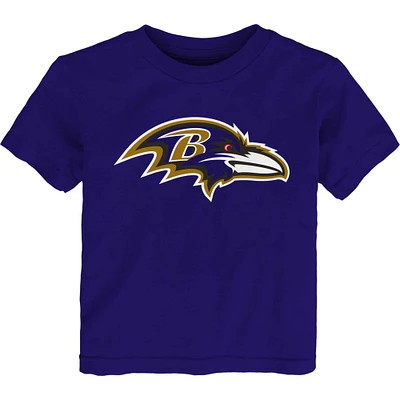 Toddler Purple Baltimore Ravens Primary Logo T-Shirt