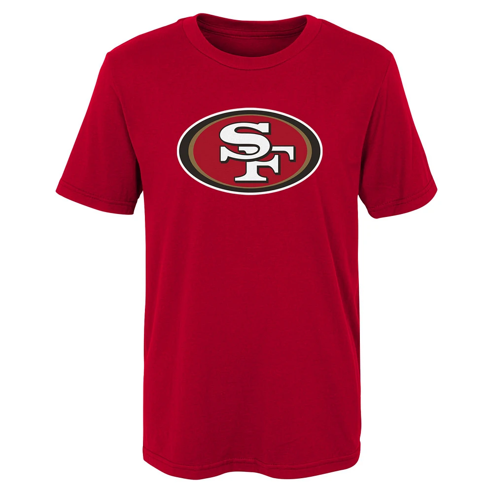 Preschool Scarlet San Francisco 49ers Primary Logo T-Shirt