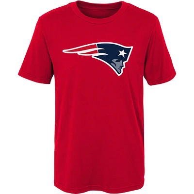 Preschool Red New England Patriots Primary Logo T-Shirt