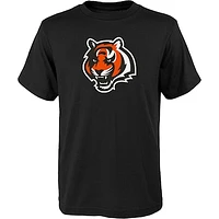 Youth Black Cincinnati Bengals Primary Logo T-Shirt