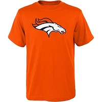 Youth Orange Denver Broncos Primary Logo T-Shirt