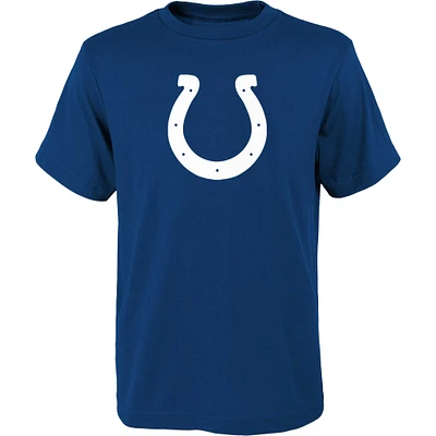 Youth Royal Indianapolis Colts Primary Logo T-Shirt