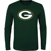 Youth Green Bay Packers Primary Logo Long Sleeve T-Shirt