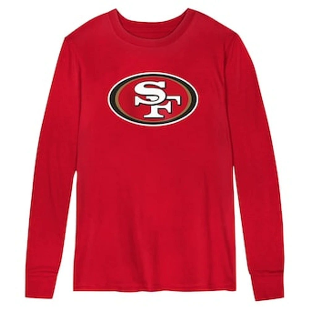 Preschool Scarlet San Francisco 49ers Primary Logo Long Sleeve T-Shirt