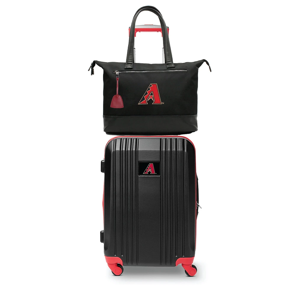 MOJO Arizona Diamondbacks Premium Laptop Tote Bag and Luggage Set