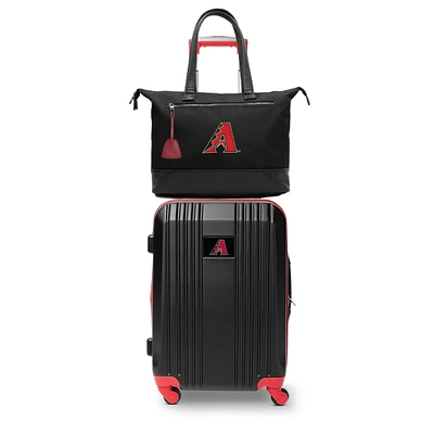 MOJO Arizona Diamondbacks Premium Laptop Tote Bag and Luggage Set