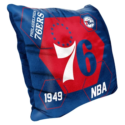 The Northwest Group  Philadelphia 76ers 16" x 16" Connector Velvet Pillow