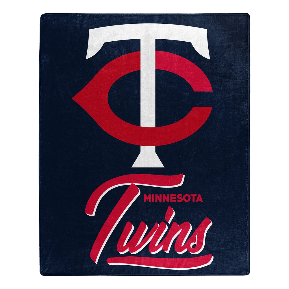 The Northwest Group Minnesota Twins 50" x 60" Signature Raschel Plush Throw Blanket