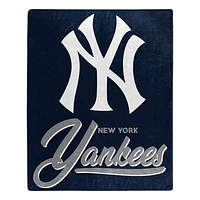 The Northwest Group  New York Yankees 50" x 60" Signature Raschel Plush Throw Blanket