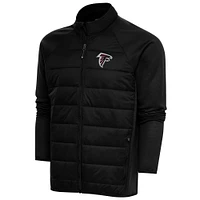Men's Antigua  Black Atlanta Falcons Altitude Full-Zip Jacket