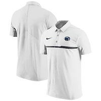 Men's Nike White Penn State Nittany Lions Coaches Performance Polo