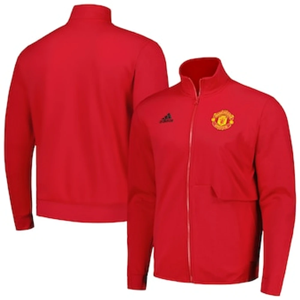 Men's adidas Manchester United 2023/24 Anthem Full-Zip Jacket