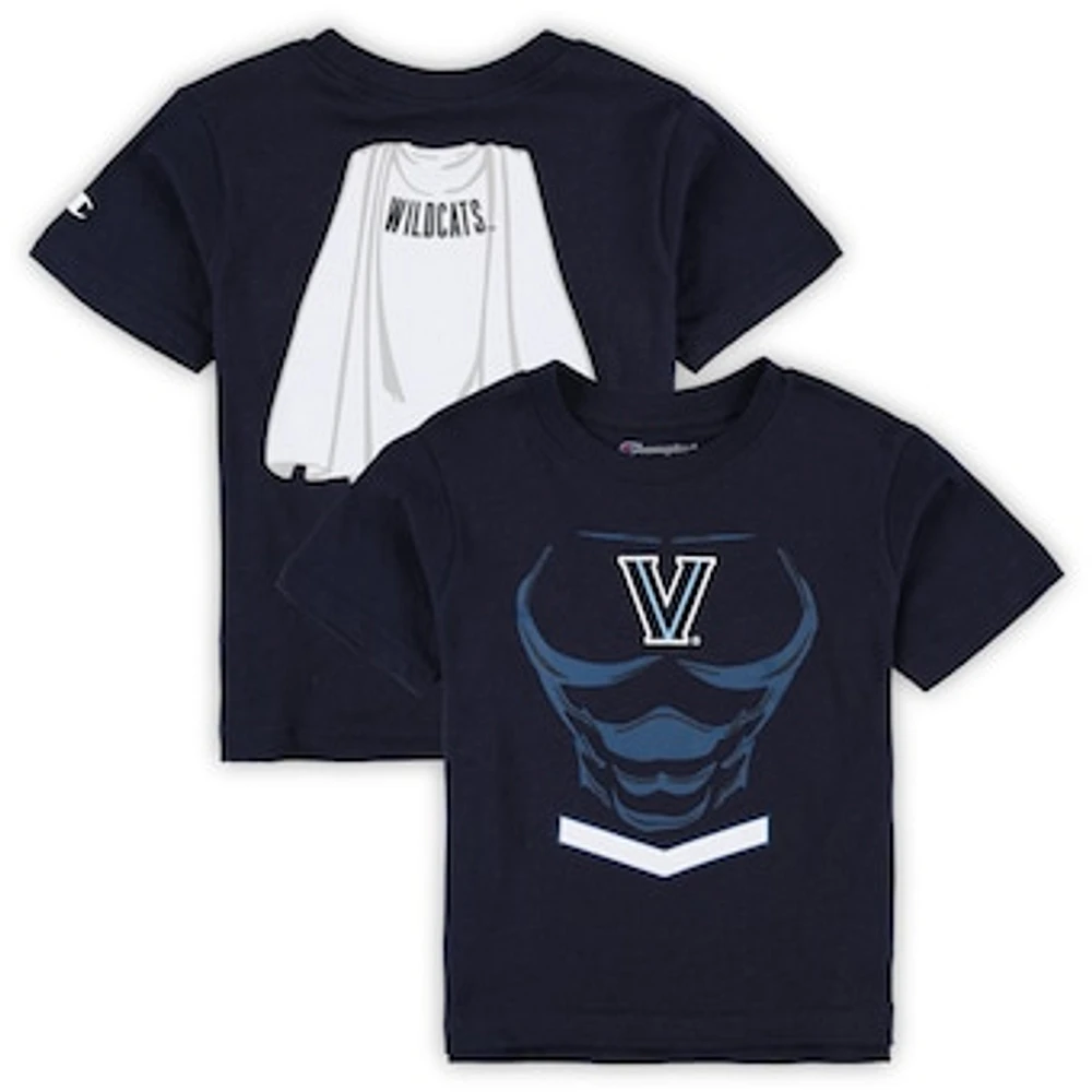 Toddler Champion Navy Villanova Wildcats Super Hero T-Shirt