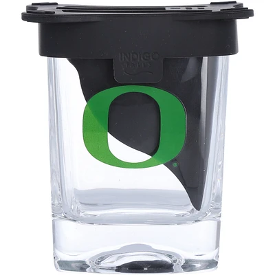 Oregon Ducks 10oz. Ice Wedge Glass