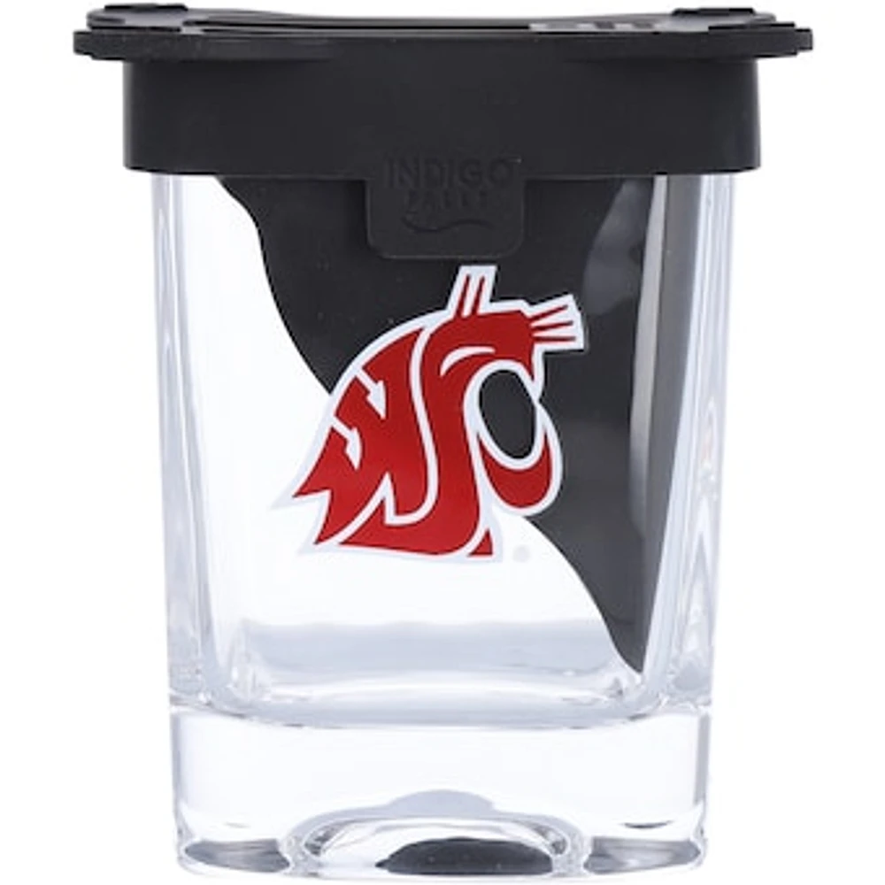 Washington State Cougars 10oz. Ice Wedge Glass