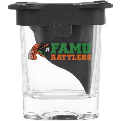 Florida A&M Rattlers 10oz. Ice Wedge Glass