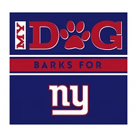Imperial  New York Giants 10" x 10.5" Dog Barks Wall Art