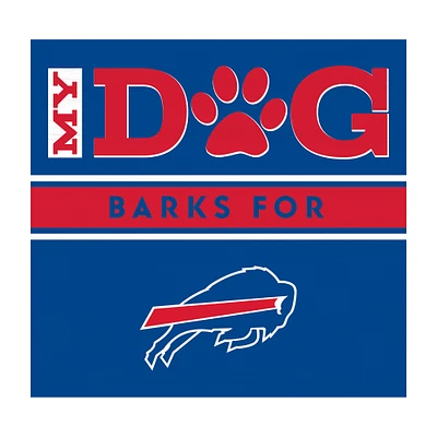 Imperial  Buffalo Bills 10" x 10.5" Dog Barks Wall Art