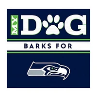 Imperial  Seattle Seahawks 10" x 10.5" Dog Barks Wall Art