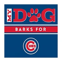 Imperial  Chicago Cubs 10" x 10.5" Dog Barks Wall Art