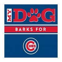 Imperial  Chicago Cubs 10" x 10.5" Dog Barks Wall Art